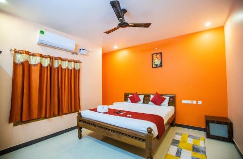 Mudaliarpet Hotel | Sri Balaji Villas Pondicherry with Car Parking