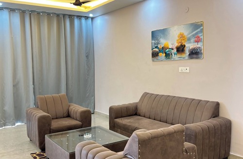 Greater Noida Apartment | Stay smart at Book N Go HomeStay – Cozy vibes, great location & homely comfort