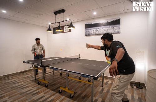 Mussoorie Villa | StayVista at Alpine Bliss - Home Theatre, Bonfire