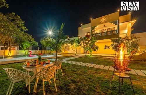 Bedla Villa | StayVista at Madhuram Villa - BBQ & Pool