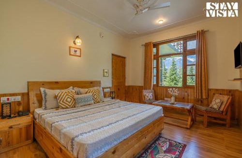 Naggar Villa | StayVista at Nivara with Bonfire, Mountain View