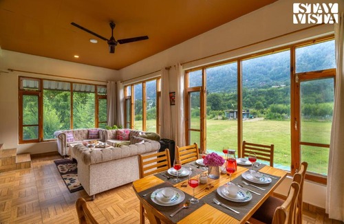 Mohal Villa | StayVista at Raison Meadows with BBQ & Bonfire