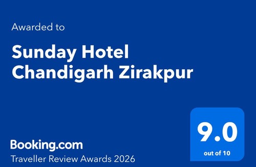Zirakpur Hotel | Sunday Hotel Zirakpur by checkIn,Chandigarh
