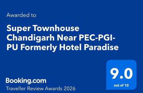 Kishangarh Hotel | Super Townhouse by OYO Chandigarh Near PEC-PGI-PU Formerly Hotel Paradise