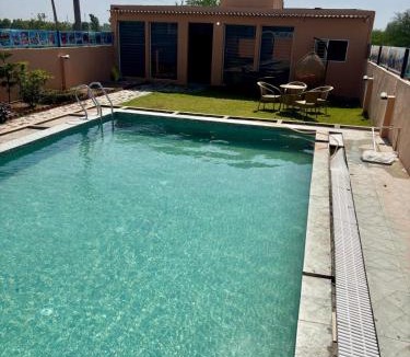 Chandigarh House | The Nawab's Farmhouse - Pool & Party Farm Stay