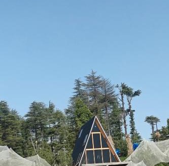 Theog House | The pahari prism A-frame StarGazing cabin