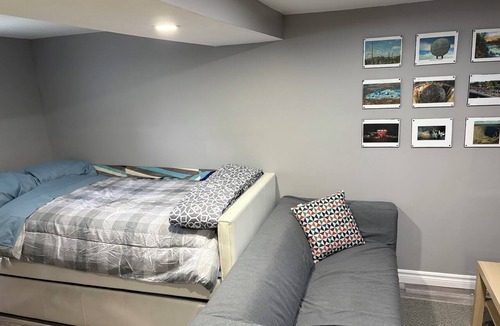Coniston Apartment | Trans-Canada Stopover basement apartment with full kitchenand space.