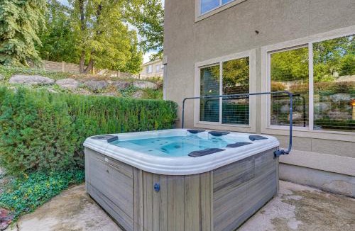 Orem House | Upscale Group Getaway in Orem w/Private Hot Tub