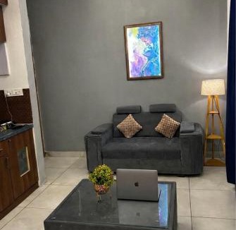Noida Apartment | Velvet Wines Studio -Blue Smoke