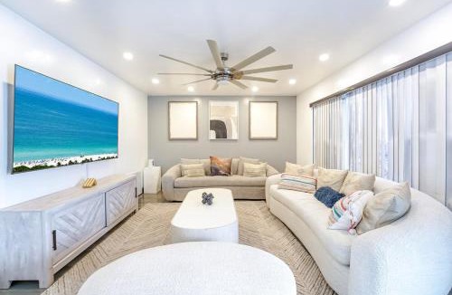 Lighthouse Point Villa | Waterfront Luxe 3BR, Pool, Hot Tub & Dock