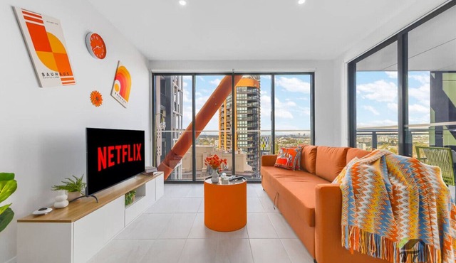 A cozy apartment in Parramatta with 2 bedrooms and 2 bathrooms in Parramatta