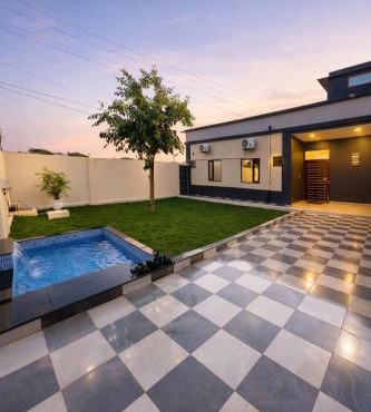 A2 Vista - 4BHK Villa with Lawn Near Expo Mart