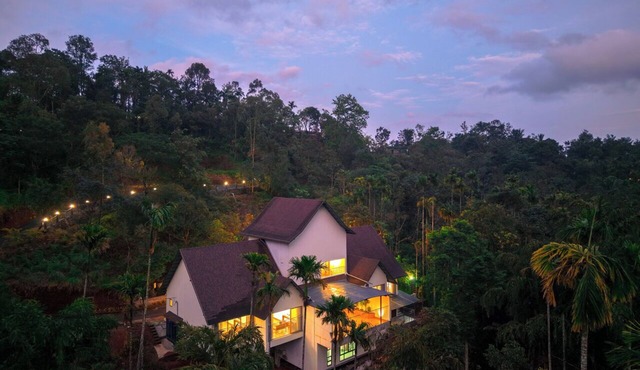 Achutham Banasura villa by VOYE HOMES