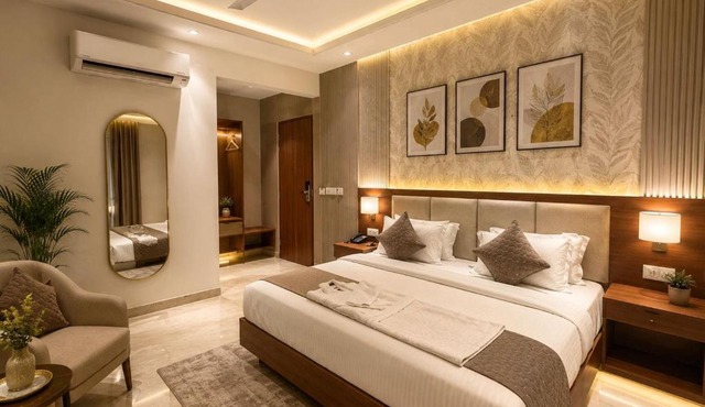 Airport NH Skye Suites Hotel Terminal 3, Delhi International Airport With - Free Airport Pickup