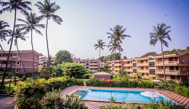 Beachside Beauty in Regal Park, Candolim, Goa with Pool and Garden Views