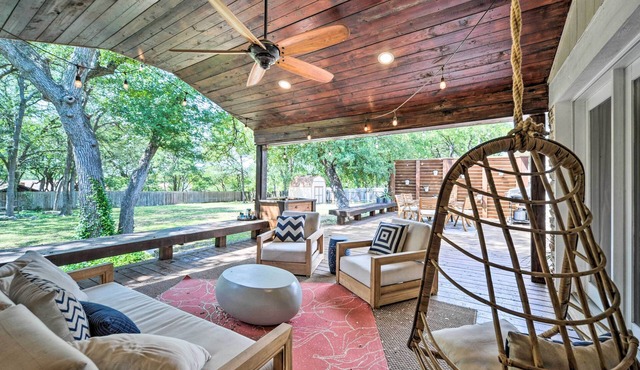 Buda Home w/Deck & Fire Pit - 15 Mi to Austin! in Buda