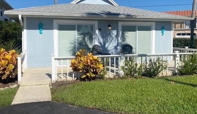 Charming Oceanfront Key West Style Cottage at Surf Crest Village #9 in St. Augustine Beach
