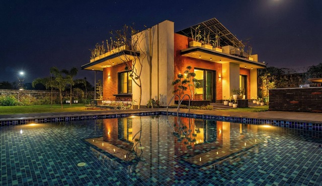 ELIVAAS Prassanam Vatika 2 BHK Hillside Villa with Private Pool