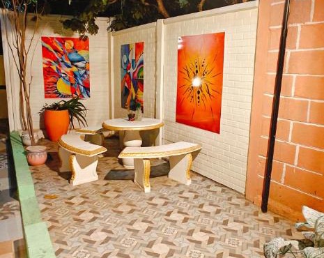 Farmhouse stay, Trisha's