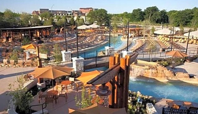 Featuring a 10-acre outdoor pool facility and a European-style spa . in Grapevine