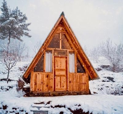 Hima 360, A Frame Cabin, Panaromic Sainj Valley Views, Bhatkanda