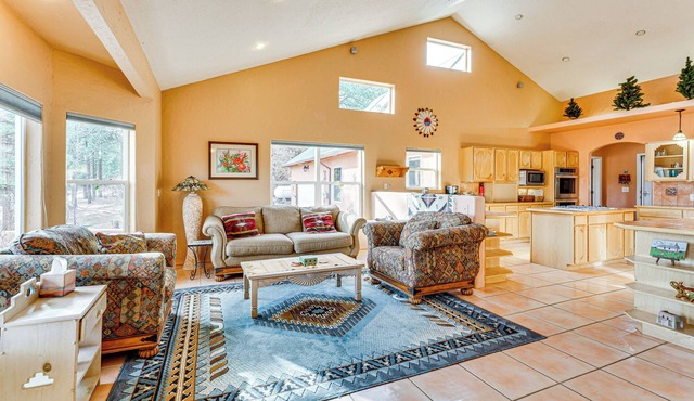 Hunters' Hideaway on 20 Secluded Acres in Taos! in Angel Fire