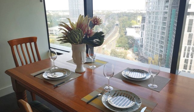 Modern apartment w Parking @ Sydney Olympic Park
