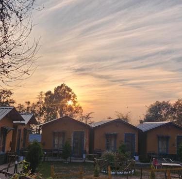Monkey Mud House and Glamps, Bir