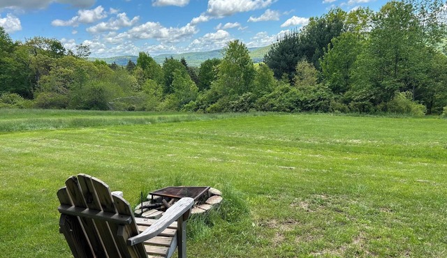 Our Rustic off grid Serenity Camp is 190 sq ft and 2300 feet through the woods. in Unadilla