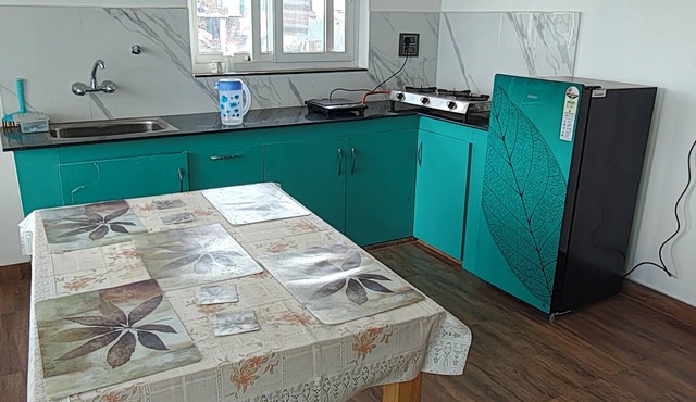 Rooms with Himalayan view at the height of 7050 feet