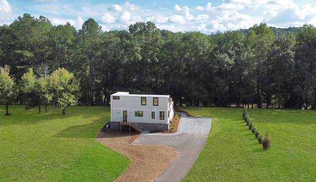 Unique Container House on the Etowah River! in Ball Ground