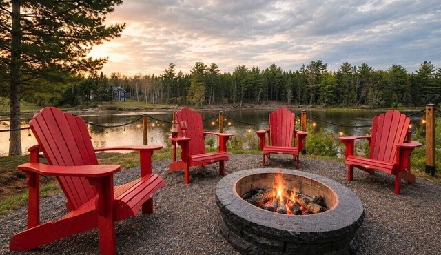 Waterfront | Dock | Canoe | Bonfire in Upper Rexton