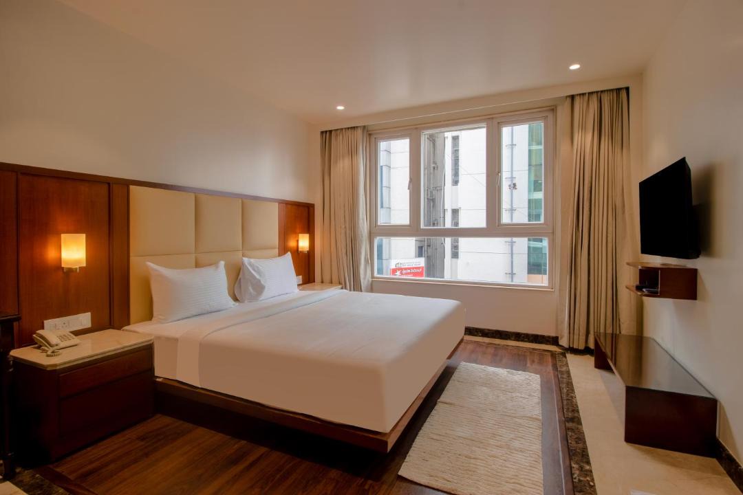 Hebbal Hotel | Saltstayz Premier- Bengaluru Hebbal Airport Road