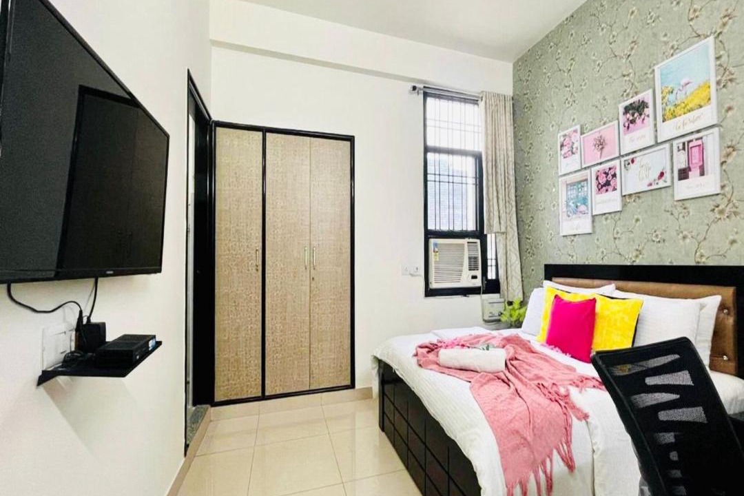 Vaishali Nagar Apartment | BluO 2BR Jaipur - Lift, Balcony, Parking, Terrace