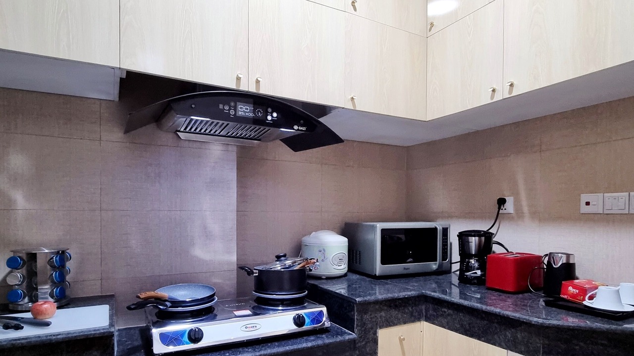 Photo of Kitchen in Basundhara Residential Area