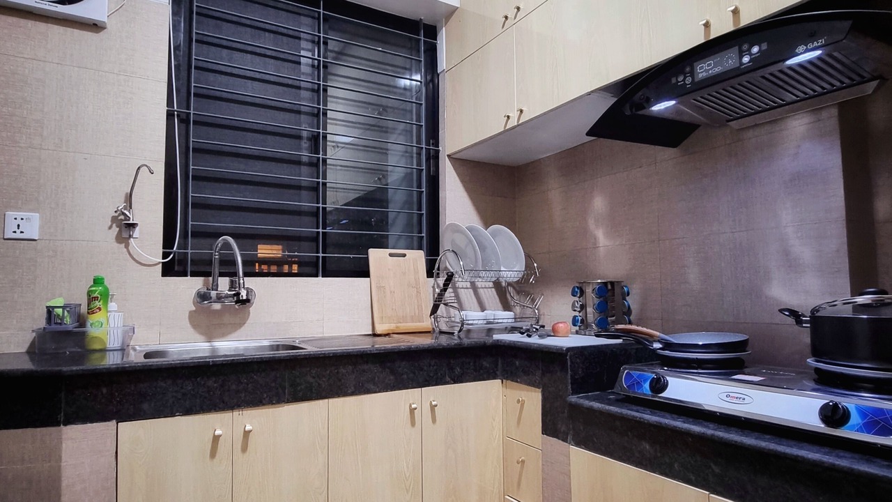 Photo of Kitchen in Basundhara Residential Area