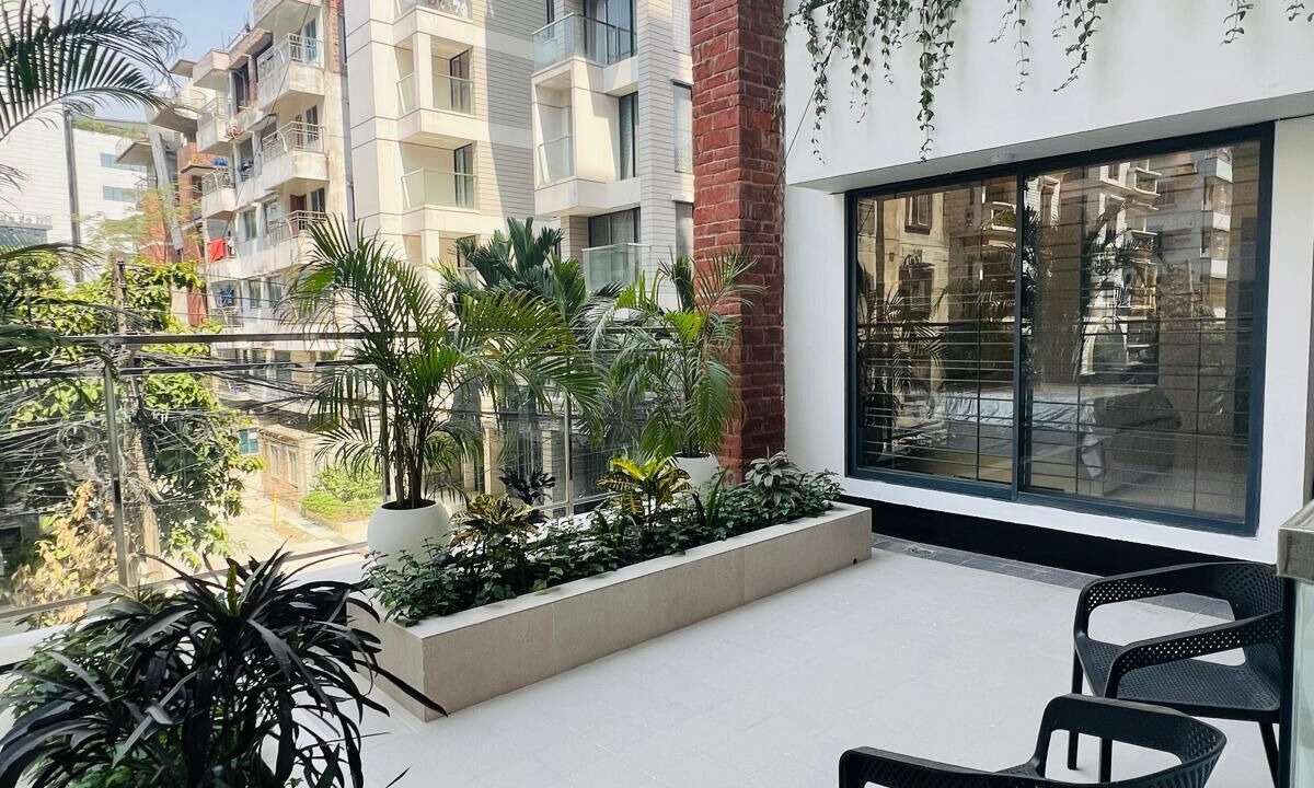 Photo of Patio Balcony in Basundhara Residential Area