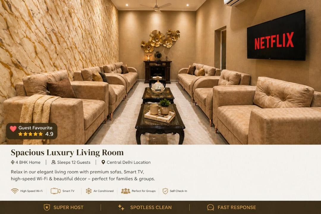 Photo of Livingroom in Patel Nagar