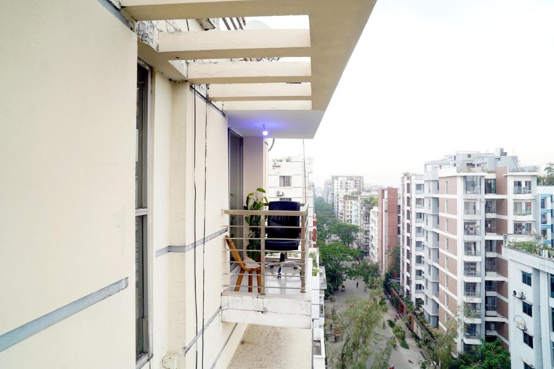 Photo of Patio Balcony in Basundhara Residential Area