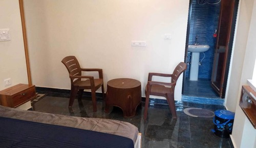 AC Double Bedroom with Balcony