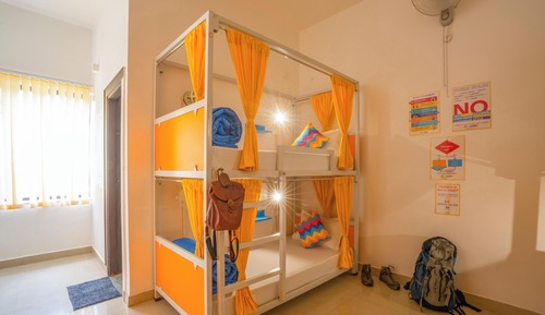 Bed In 4 Bed Mixed AC Dormitory Room With Ensuite Bathroom