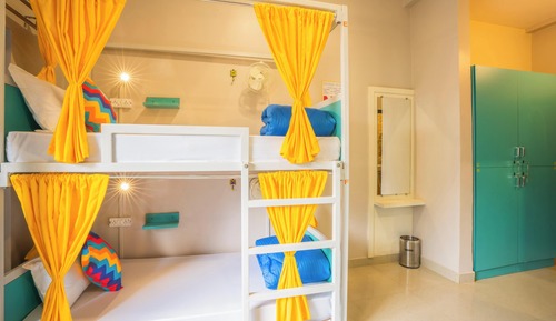 Bed In 6 Bed Mixed AC Dormitory Room With Ensuite Bathroom