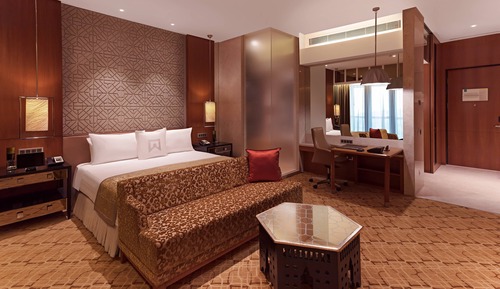 Towers, 1 Queen Bed, City view