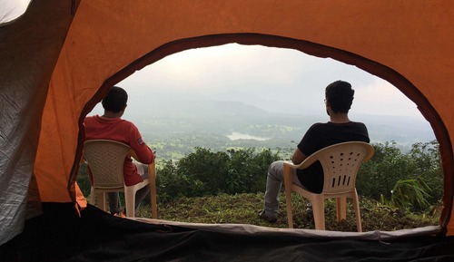 Basic Tent, 2 Twin Beds, Non Smoking