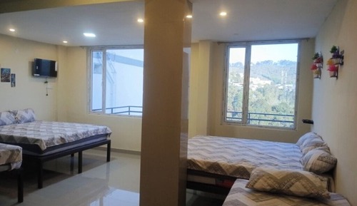 Family Room, Balcony, Mountain View