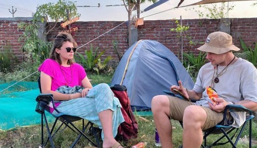 Romantic Tent, Mountain View