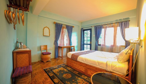 Double Room, Balcony, City View
