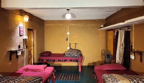 Standard Shared Dormitory, Mixed Dorm, Patio
