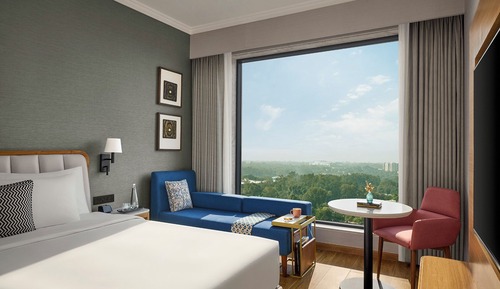 Business Room, 1 King Bed with Sofa bed