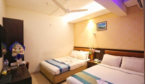 Deluxe Quadruple Room, Sea View